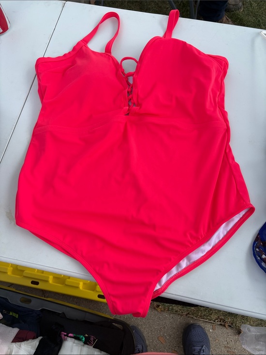 Torrid Curve Other - Women's One-Piece Swimsuit - Hot Pink